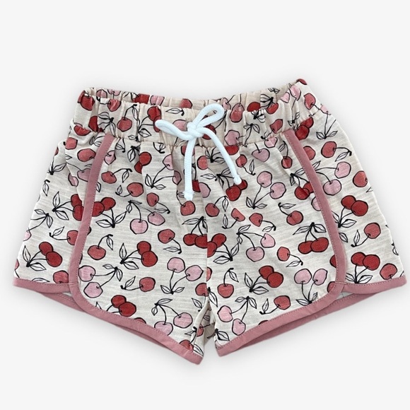 NWT Velvet Fawn Tulip Hem Cherry Short size 3T 🍒 - Picture 11 of 11